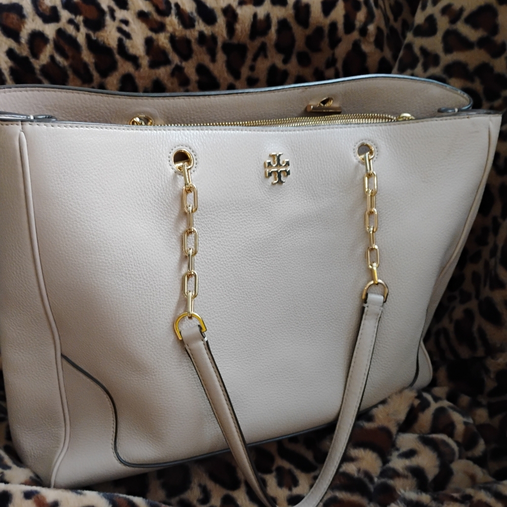 Tory Burch Blush Pink Leather Tote bag